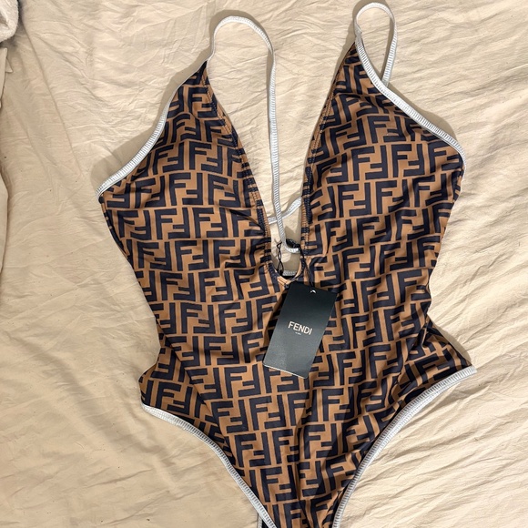Fendi One Piece  Swimsuit - Picture 1 of 3